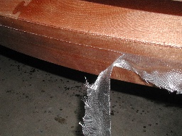 RE: wood duck fiberglass outside seam