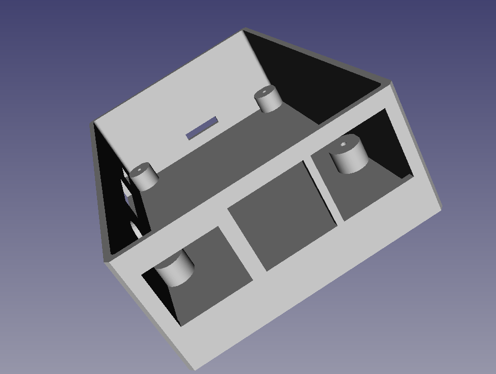 Alt Renedered STL for a Raspberry Pi 2 box